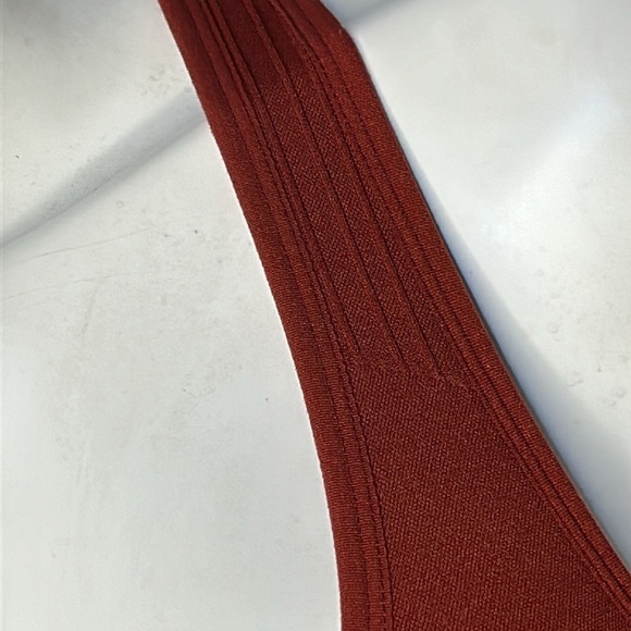 NEW BALANCE NB Ribbed Racerback Seamless‎ Athletic Tank Sports Bra Sz M - Picture 7 of 17